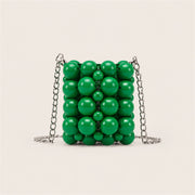 Marelune green beaded mini lipstick bag - AI-assisted draft preview