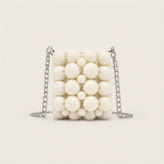 Marelune ivory beaded mini lipstick bag - AI-assisted draft preview