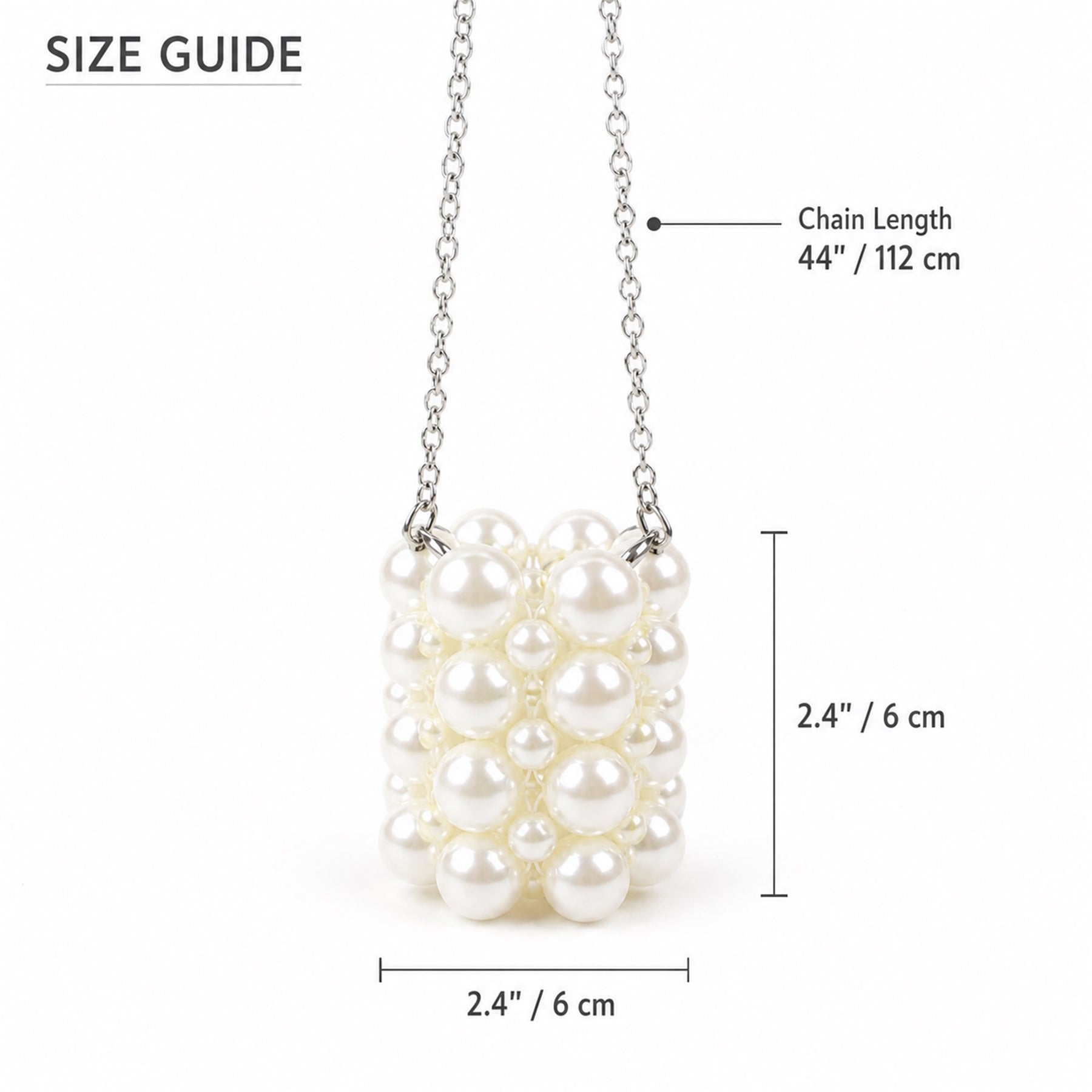 Marelune beaded mini lipstick bag size guide - AI-assisted draft preview